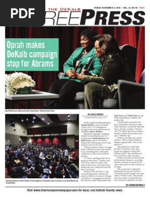 DeKalb FreePress: 11-09-18