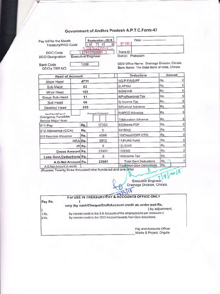Form-47 EE | PDF