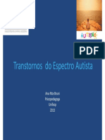 transtornos do espectro autista