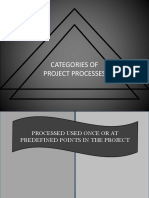 Project Process Categories