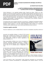 A Perda Da Supremacia Militar e a Miopia Do Planeamento Estratégico Dos EUA (1)