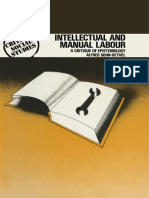 Alfred Sohn-Rethel - Intellectual and Manual Labor - A Critique of Epistemology