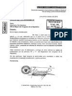 DOCUMENTO DE CONGRESISTA HUMBERTO MORALES SOBRE COMISIÓN LAVA JATO