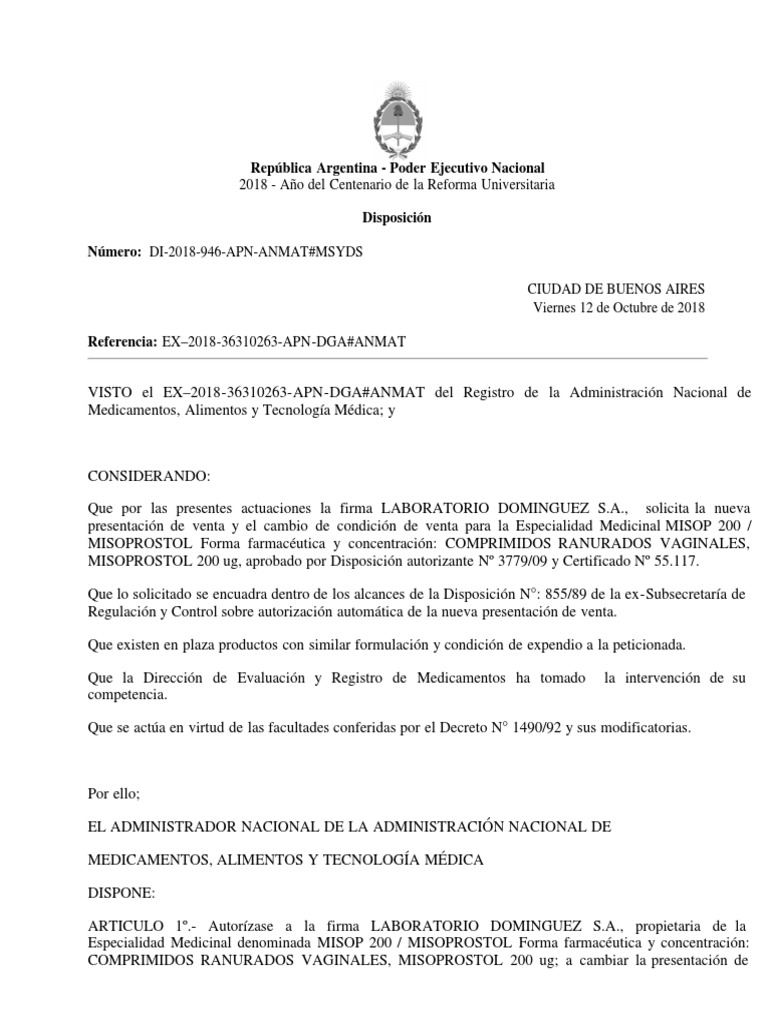 misoprostol precio dolares