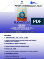 5.1.7 Placa Orificio