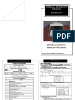 Manual Desfibrilador HP 43100a Elaborado BIOMEDICAL INGENIOUS PDF