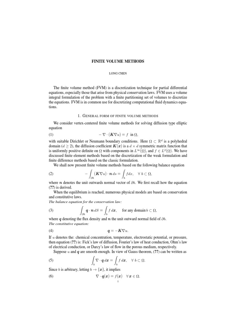 FVM PDF | PDF | Finite Element Method | Triangle