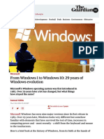 Windows Release Date PDF