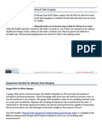 Manual Tank Gauging: North Dakota UST Operator Training Program