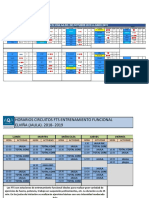 HORARIOS AADD Complexos