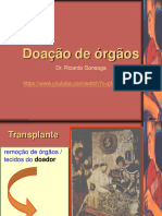 Doação de órgãos: diagnóstico de morte encefálica