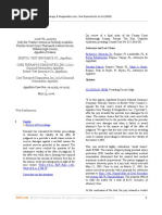 Bristol West Ins Co v Care Therapy and Diagnostics Inc