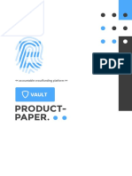 Vault Product Paper