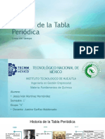 Historia de La Tabla Periódica