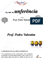 8º ano - CIRCUNFERÊNCIA - Prof. Pedro Valentim.pptx
