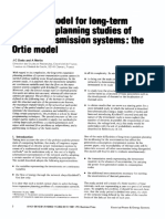 Dynamic Model For Long Term Expans On Planning Studies of Power Transmission Systems The Ortie Model