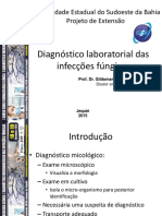 Diagnóstico Laboratorial - infecções fúngicas
