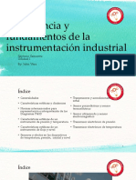 Unidad 1 Importancia y Fundamentos de La Instrumentación Industrial