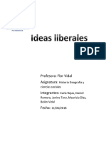 Ideas liberales: libertad, igualdad y derechos individuales