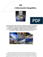 SIG Sistema de Información Geográfica