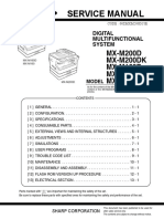 SHARP - MXM-200D - Manual de Serviço.pdf