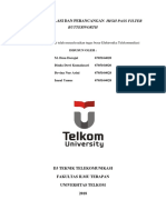 Laporan Simulasi Dan Perancangan High Pass Filter Chebyshev