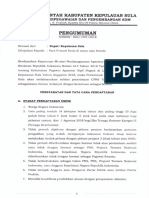 Pengumuman CPNS Kabupaten Kepulauan Sula Tahun 2018 PDF