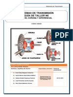 Laboratorio de Diferencial - TREN de FUERZA