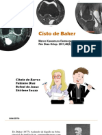 Apresentação Cisto de Baker