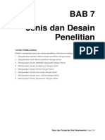 Jenis Dan Desain Penelitian