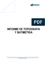 Informe Batimetrico Topografico Huacho -Joe Colan N