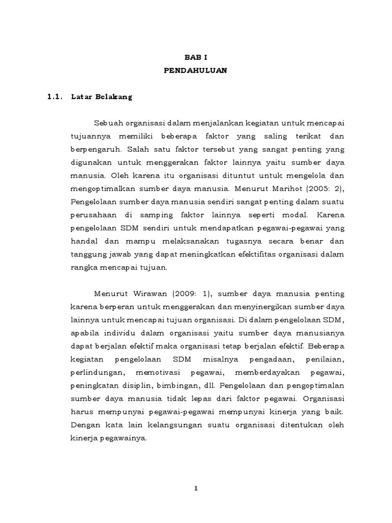 Contoh Makalah Lingkungan Kerja