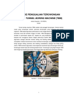 Metode Penggalian Terowongan Dengan Tunnel Boring Machine PDF