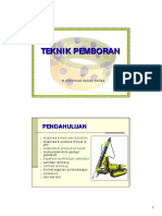 Teknik Pemboran PDF