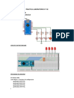 Lab 02 Luces Secuenciales PDF