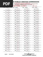 Punjab Csat Answers Set D