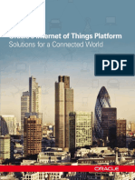 Oracle’s Internet of Things Platform