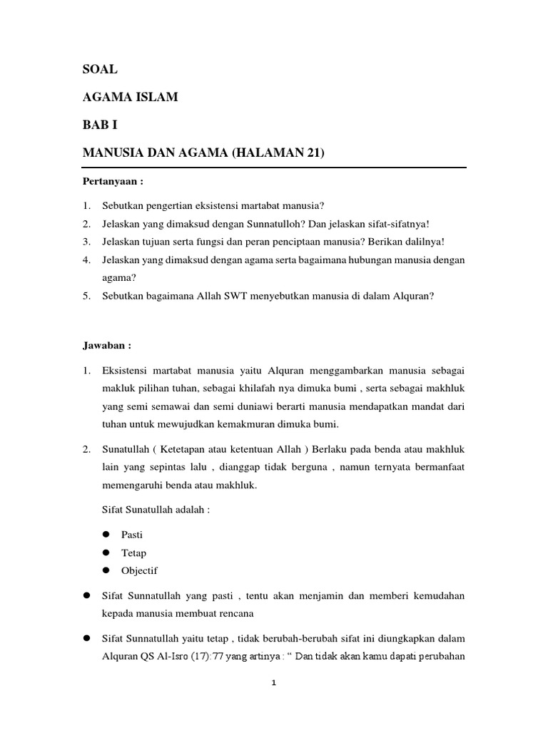 Agama Pdf