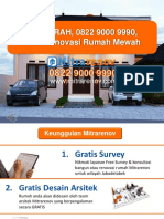 TERMURAH, 0822 9000 9990, Jasa Renovasi Rumah Mewah