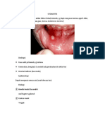 Stomatitis