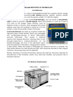 Car Batteries Lecture