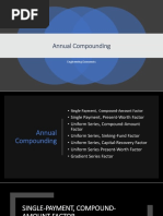 Annual Compounding