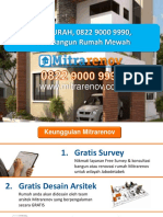 TERMURAH, 0822 9000 9990, Jasa Bangun Rumah Mewah