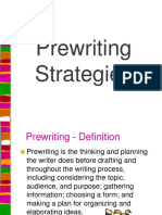 Prewriting PowerPoint-Sp15