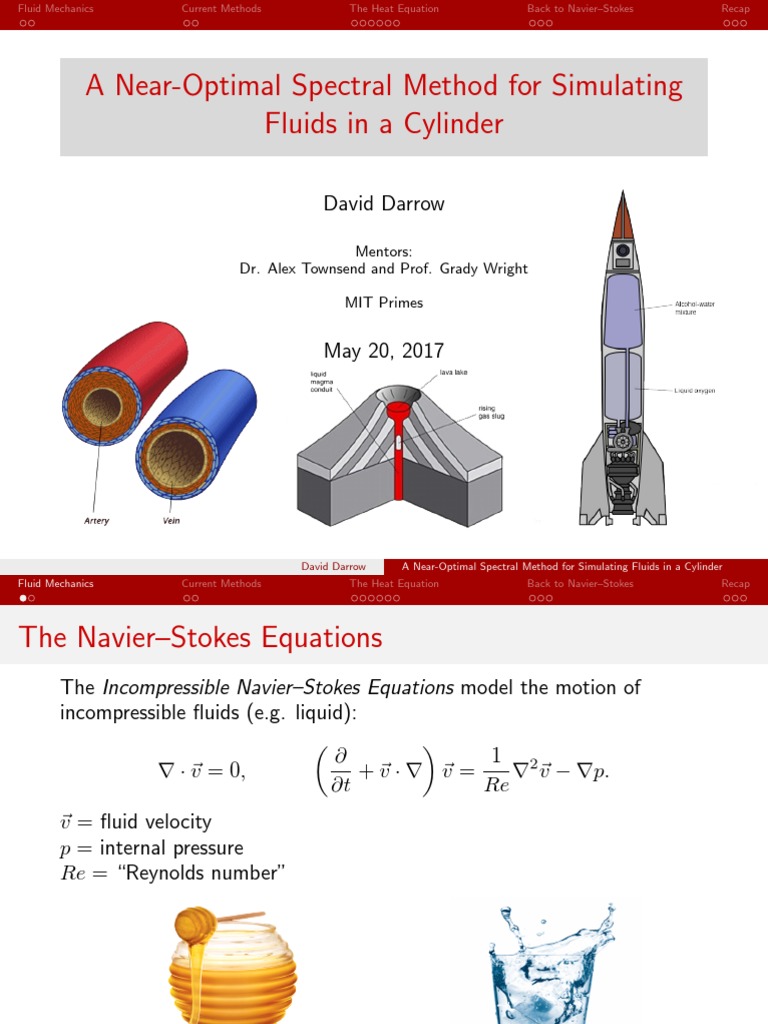 Optimal Spectral Fluid Simulation | PDF | Navier–Stokes Equations ...