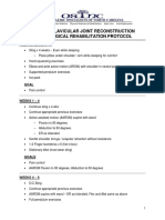 ACDF Post-Op Physical Therapy Protocol | PDF | Anatomical Terms Of ...