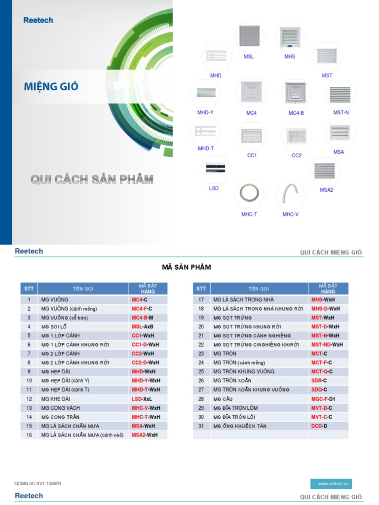 Qui Cach Mieng Gio Reetech | PDF