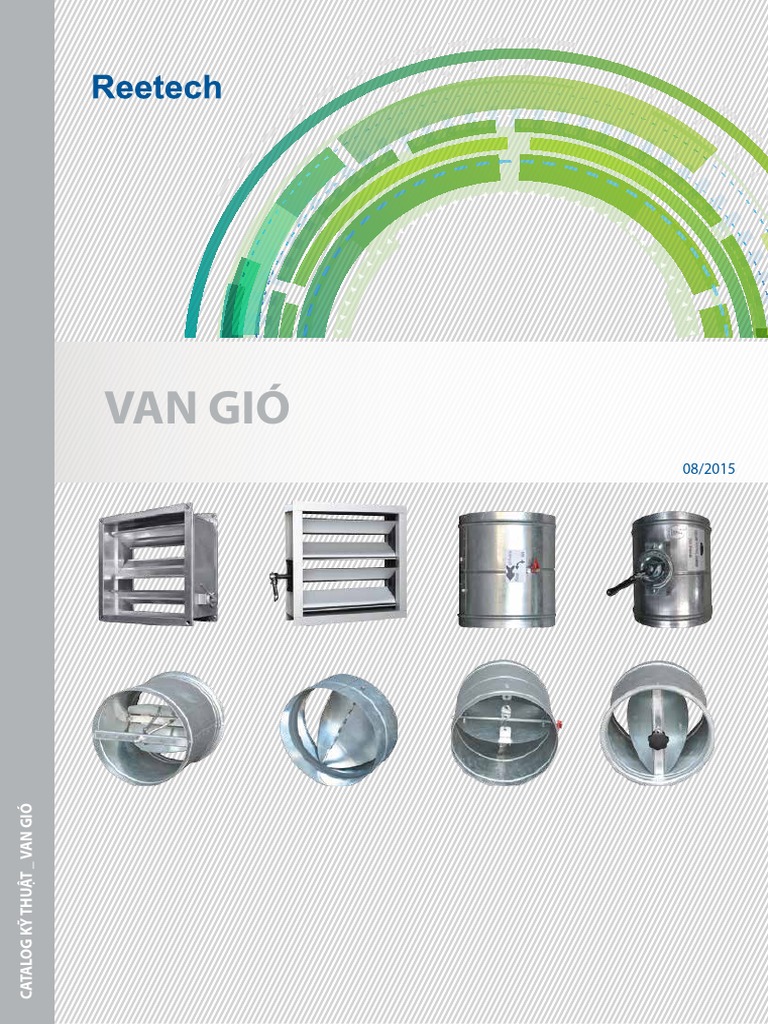 Catalog Ky Thuat Van Gio Reetech PDF | PDF