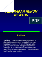 Soal Penerapan Hukum Newton