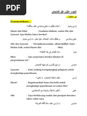 Skrip Role Play Arab Level Tac451 Pdf